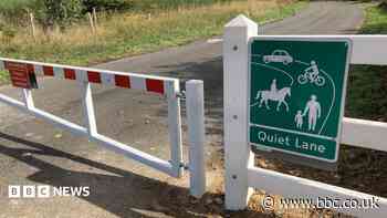 Consultation opens on first 'quiet lane' trial