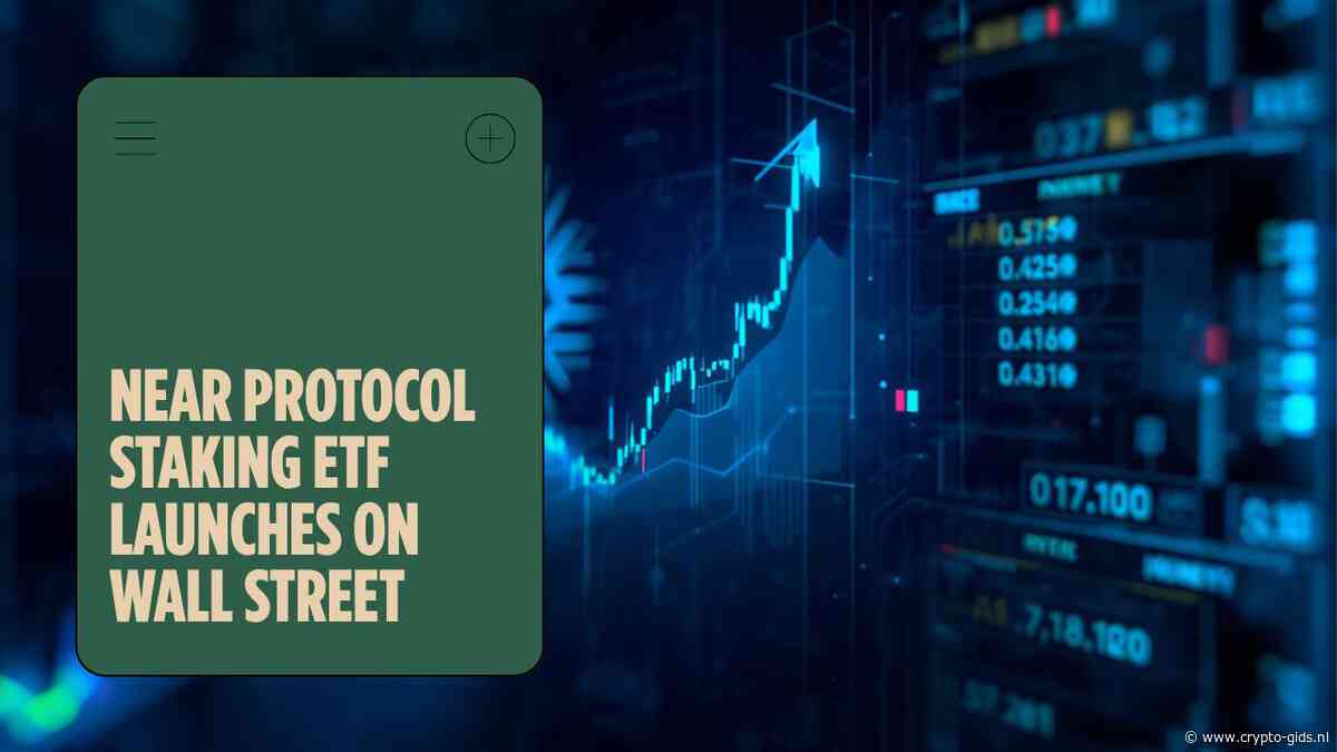 Bitwise Lanceert Eerste NEAR ETF Met Staking: Wall Street Zet In Op ‘AI-Geld’
