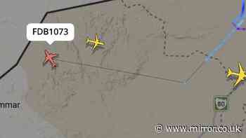 FlyDubai FZ1073 'hijacking' live: Israel scrambles fighter jets as 'hijack' alert issued