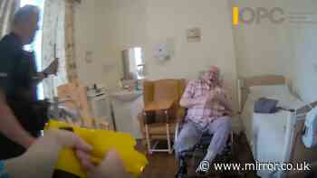 Defiant response of cop who Tasered amputee, 92, just weeks before he died