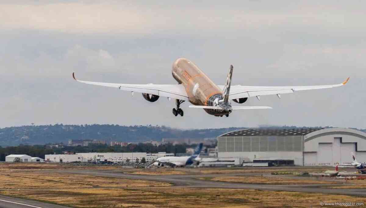 Airbus gets a new freighter – and its giant door – into the air for the first time