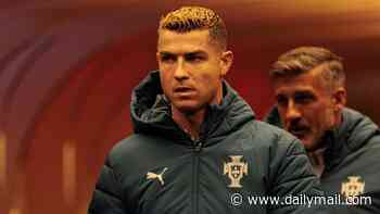 Cristiano Ronaldo set for showdown meeting with manager and head of Portuguese FA today after 41-year-old's fury at being unused sub for first time in 18 years