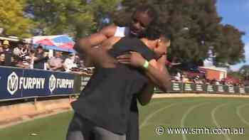 Medical student storms to Stawell Gift glory