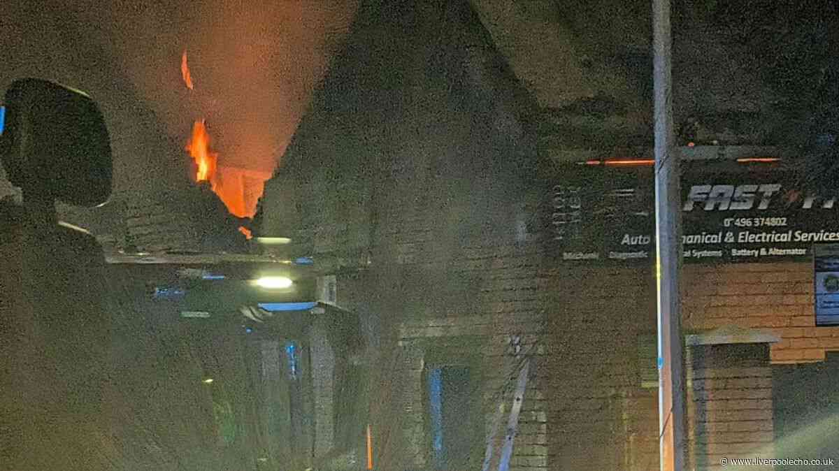 People told to 'avoid the area' after Bootle fire as homes evacuated