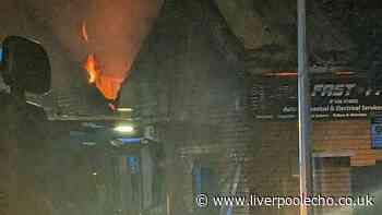 People told to 'avoid the area' after Bootle fire as homes evacuated