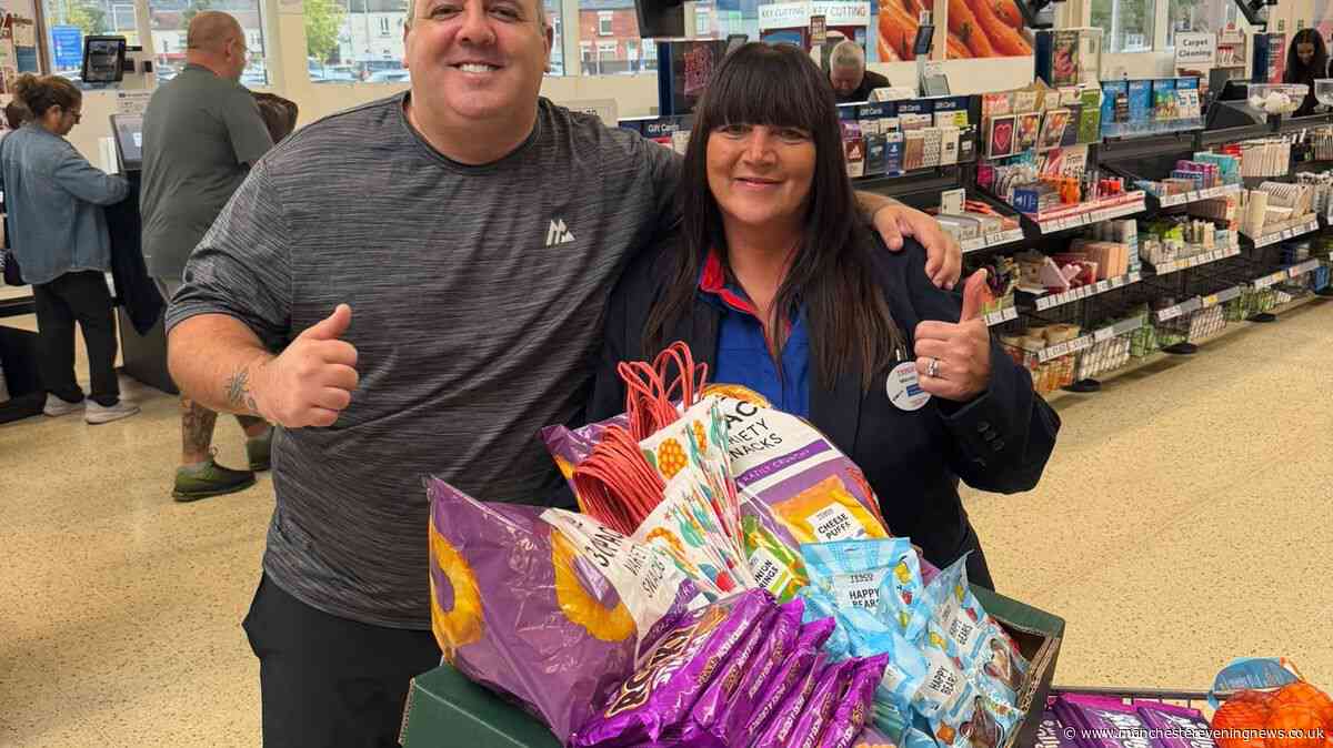 Little Hulton dad-of-seven organises incredible surprise for 50 kids from the area to give them a day to remember