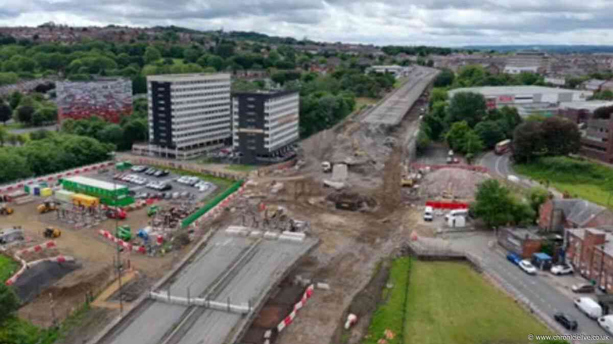 Watch the Gateshead flyover demolition in just five minutes in timelapse video