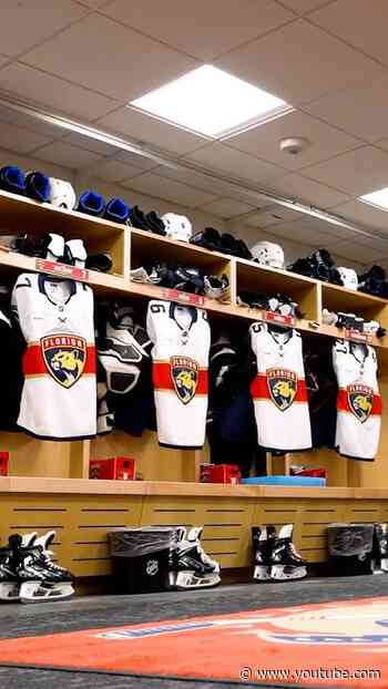 The locker room is set. Season opener in Carolina 🔜
