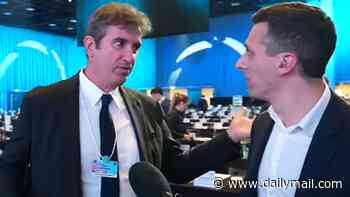 Awkward moment Man City's Ferran Soriano is grilled on air after Premier League's bombshell 'sham' verdict - as fans claim CEO's 'unblinking' response video is AI