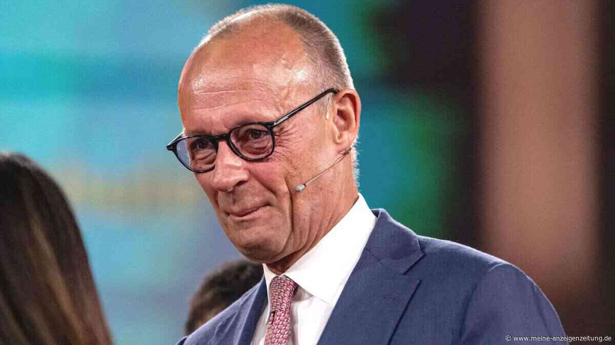 Bei Schulpreis-Verleihung: Merz kämpft mit den Tränen