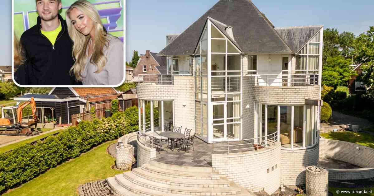 Gio en Lynn slaan hun slag in Rijsoord: luxe villa heeft drie verdiepingen, maar is allesbehalve instapklaar