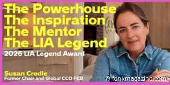 Susan Credle wint LIA Legend Award