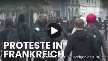 Frankreich-Proteste eskalieren: Hunderte Schüler verhaftet