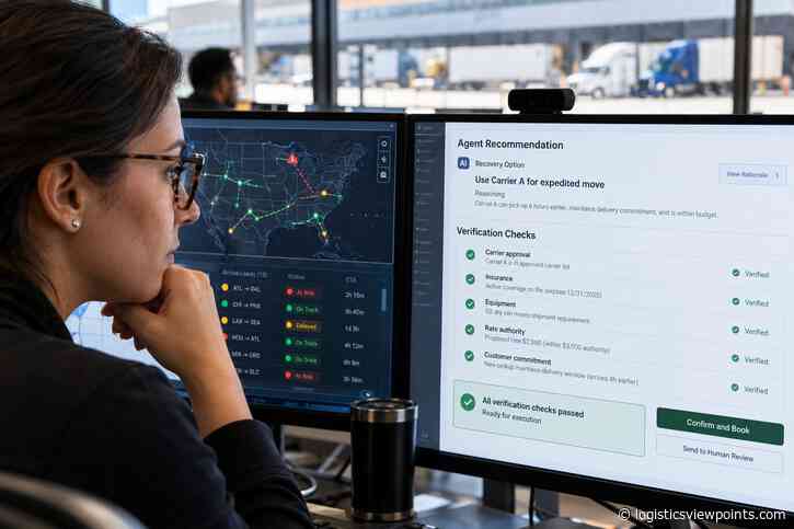 Harness Engineering in Logistics: Engineering Trust and Human Control