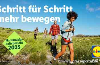 Schritt für Schritt mehr bewegen: Lidl in Deutschland veröffentlicht fünften Nachhaltigkeitsbericht