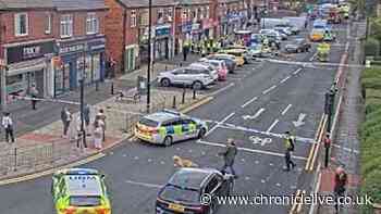 Howdon police car crash LIVE: Major emergency response with street cordoned off