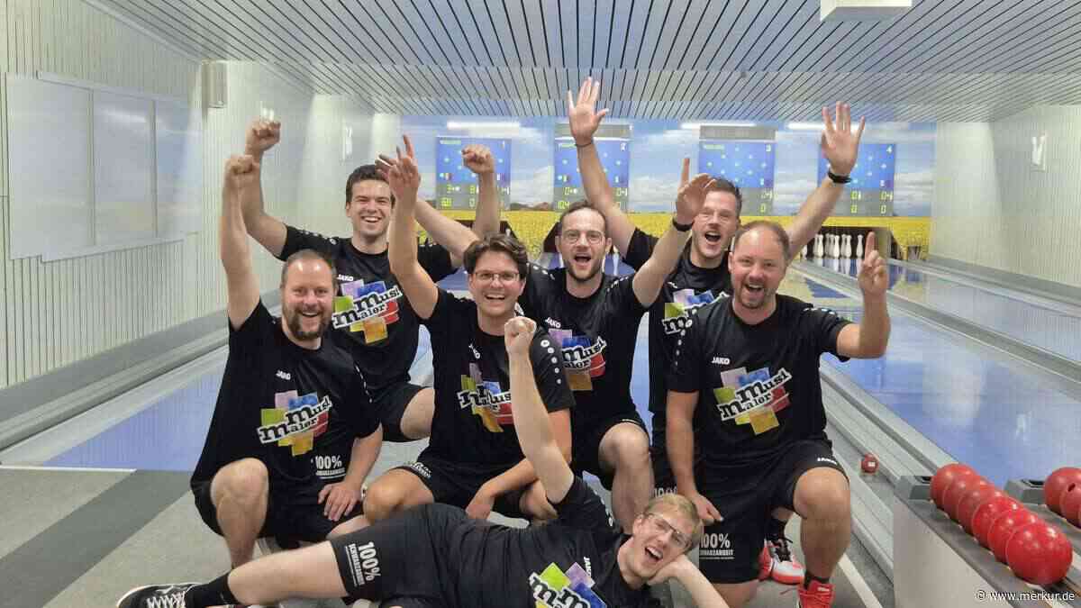 Mit Mannschaftsrekord zur Landesliga-Premiere: SG-Kegler jubeln auf fremder Bahn
