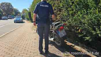 Unfall in Rimsting – Motorrad prallt auf Priener Straße in Auto