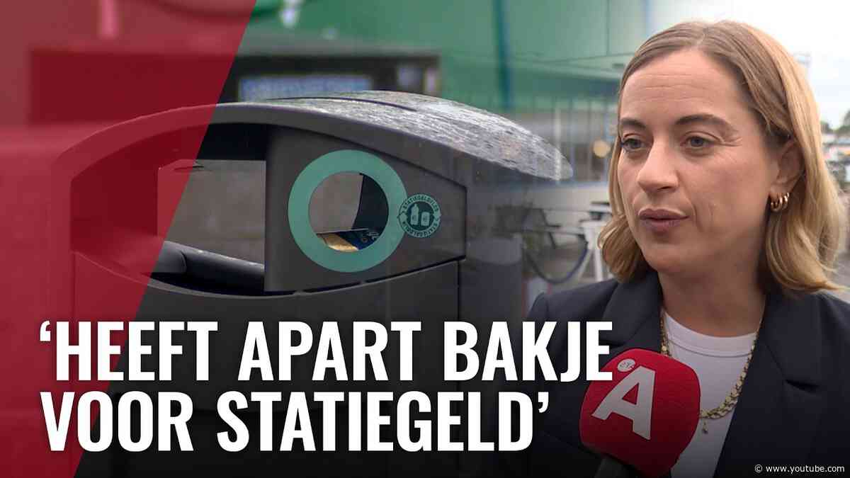 Nieuwe afvalbak onthuld bij Centraal Station