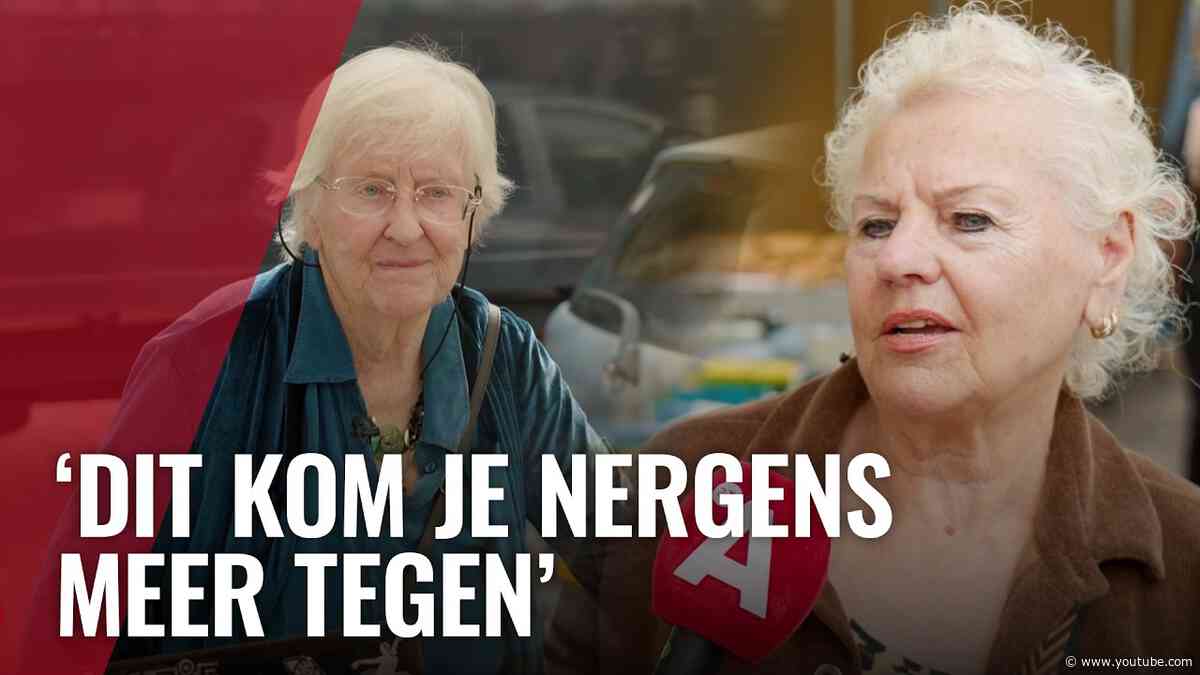 Tineke stopt na 44 jaar met kraam op Noordermarkt