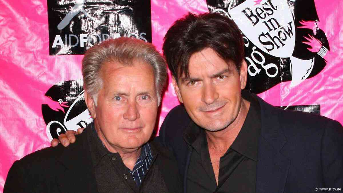 Familiäre Rückendeckung: Martin Sheen hilft Sohn Charlie beim TV-Comeback