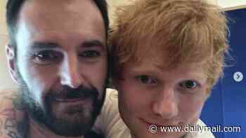 Ed Sheeran is praised as a 'rare combination of genius and integrity' by Snow Patrol's Johnny McDaid as he speaks out in support of his 'best friend and brother' amid Macklemore tour row