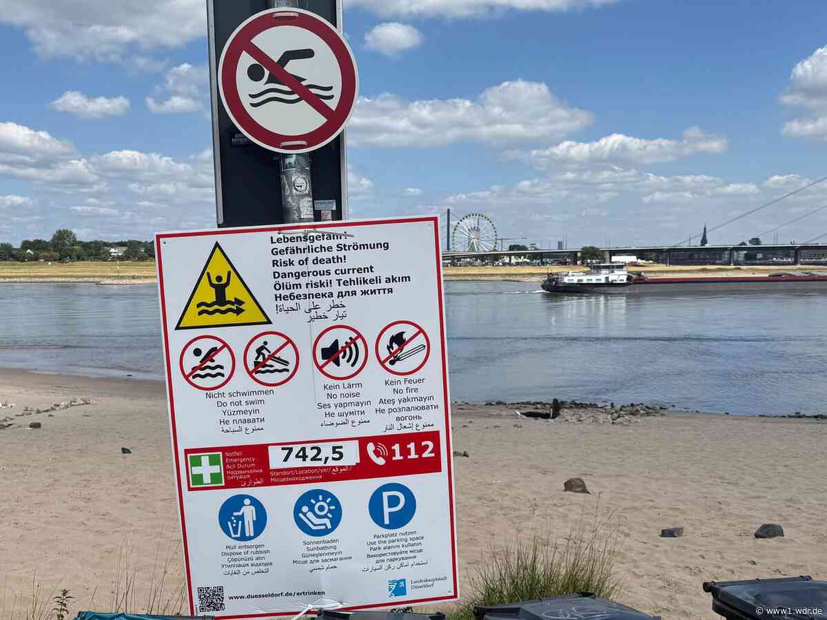 Düsseldorf will Badeverbot im Rhein bis 2031 verlängern