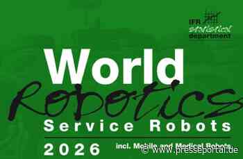 Weltweiter Absatz professioneller Service-Roboter steigt um 24 Prozent