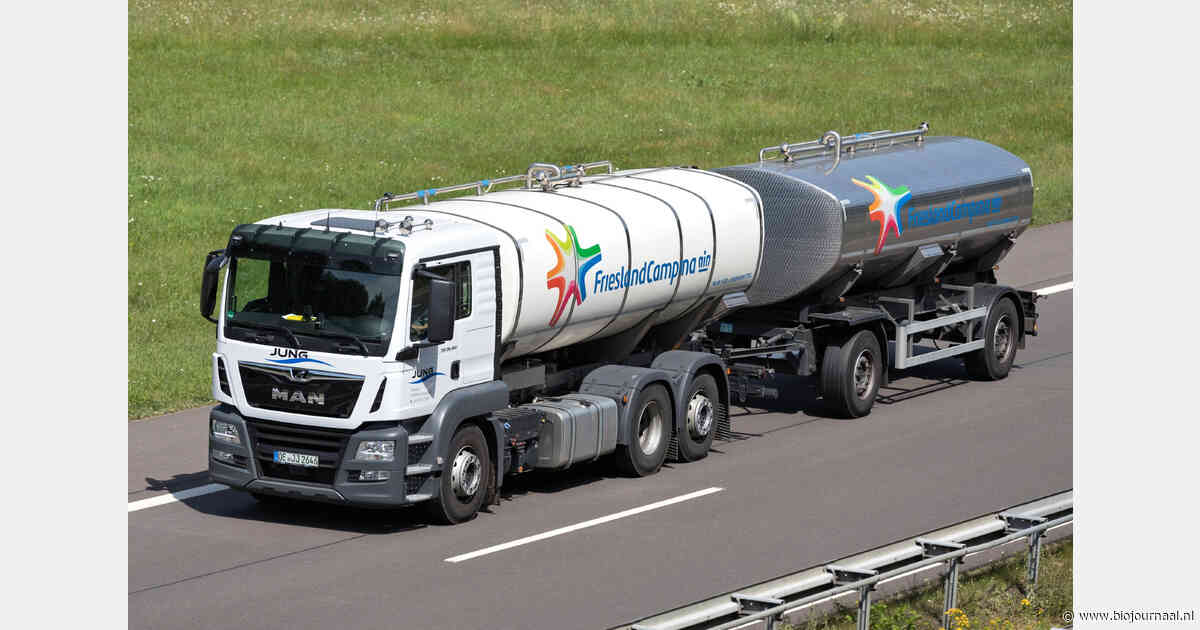 Bio-melkprijs FrieslandCampina daalt licht in oktober