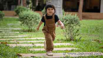 Now that's what you call a toddle! Three-year-olds take as many as 30,000 steps a day, study finds