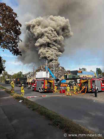 ERSTMELDUNG: Brand in Mannheim – starke Rauchentwicklung, KATWARN ausgelöst