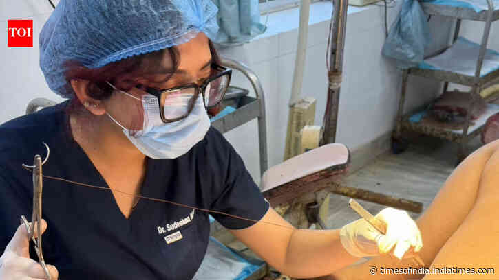 Kolkata intern doctor slammed for sharing photo of woman getting stitches after delivery
