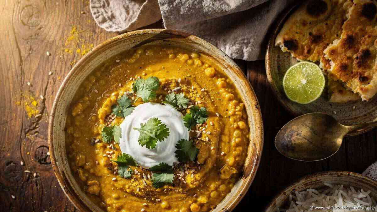 Rotes Linsen-Dal mit Kokosmilch: cremig, wärmend und in 25 Minuten auf dem Tisch