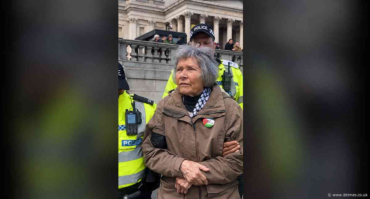 Elderly Woman Calls Andy Burnham a 'Bastard' as Police Remove Her From Palestine Action Protest