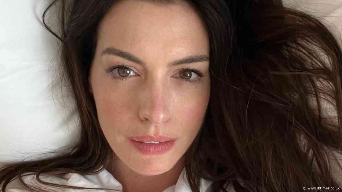 'Motherly' Anne Hathaway Brings Order To Chaotic Red Carpet Shoot for 'Verity' in NY, Starts Directing the Papparazzi