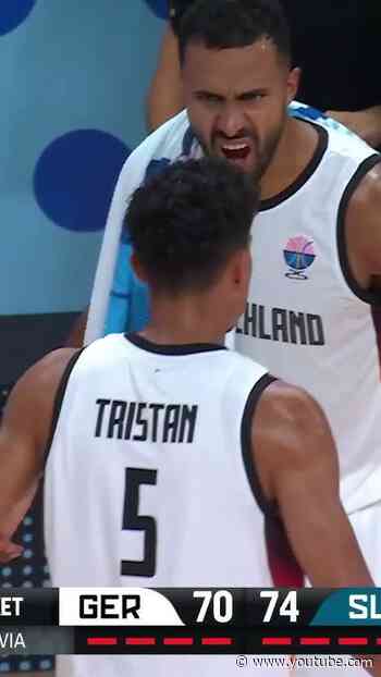 It's like the rim has a MAGNET 🧲😳 #EuroBasket