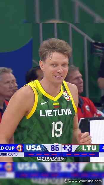 The day Lithuania took down USA in World Cup 😳🇱🇹 #FIBAWC