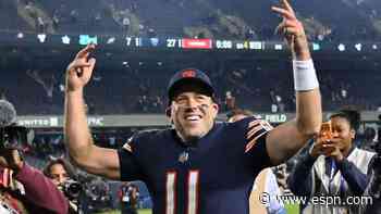 Stick with Case Keenum or turn to Tyson Bagent? The Bears face a QB decision