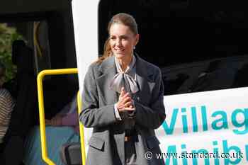 All aboard! Kate helps out on 50th anniversary of rural minibus service