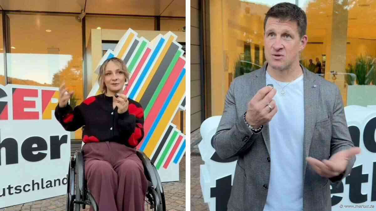 Kristina Vogel und Matthias Steiner werben für Olympische Spiele