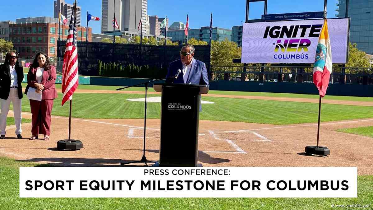 Press Conference: Sports Equity Milestone for Columbus