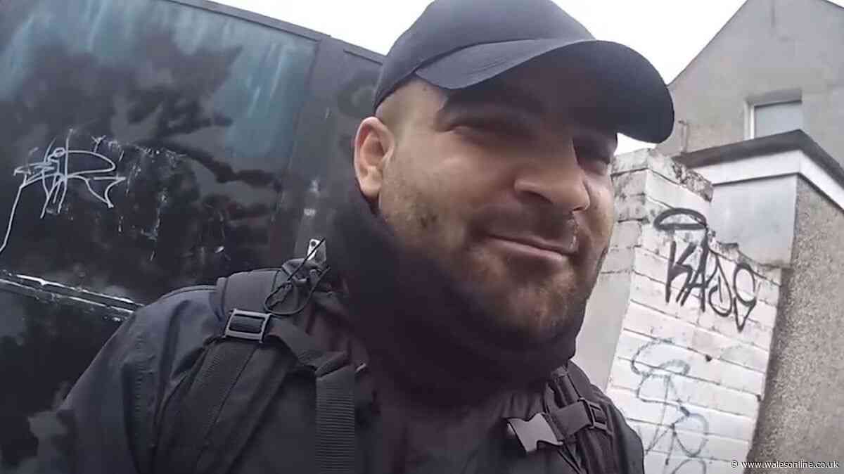 Man dressed as Deliveroo driver busted by Cardiff police as true role revealed