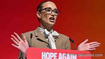 Love Island's Georgia Harrison calls for immediate removal of 'revenge porn' images online as she appears on stage at Labour conference