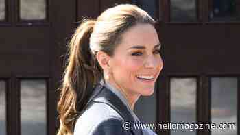 Kate Middleton surprises with ponytail and autumnal sky-scraper heels