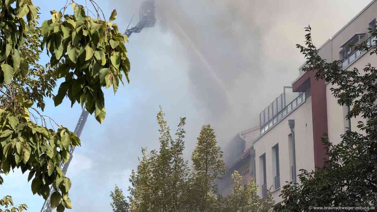 Brand im Östlichen Ringgebiet – starke Rauchbildung in Braunschweig