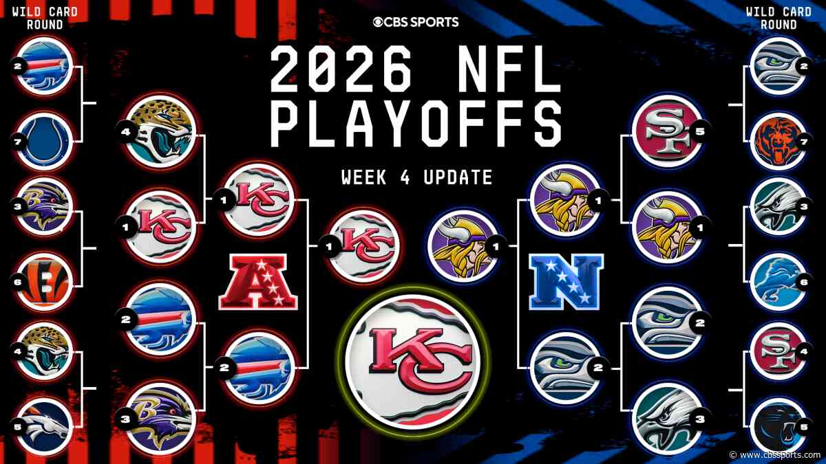 Predicting the full 14-team NFL playoff bracket entering Week 4 with a surprise No. 1 seed in NFC