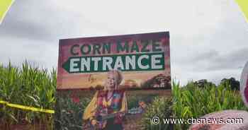 Walk the Line I North Georgia farm celebrates Dolly Parton with fall corn maze