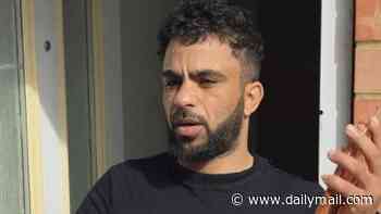 Failed asylum seeker who called for death to Jews and praised Hamas is moved by police after he was found living in a semi-detached house in Corby