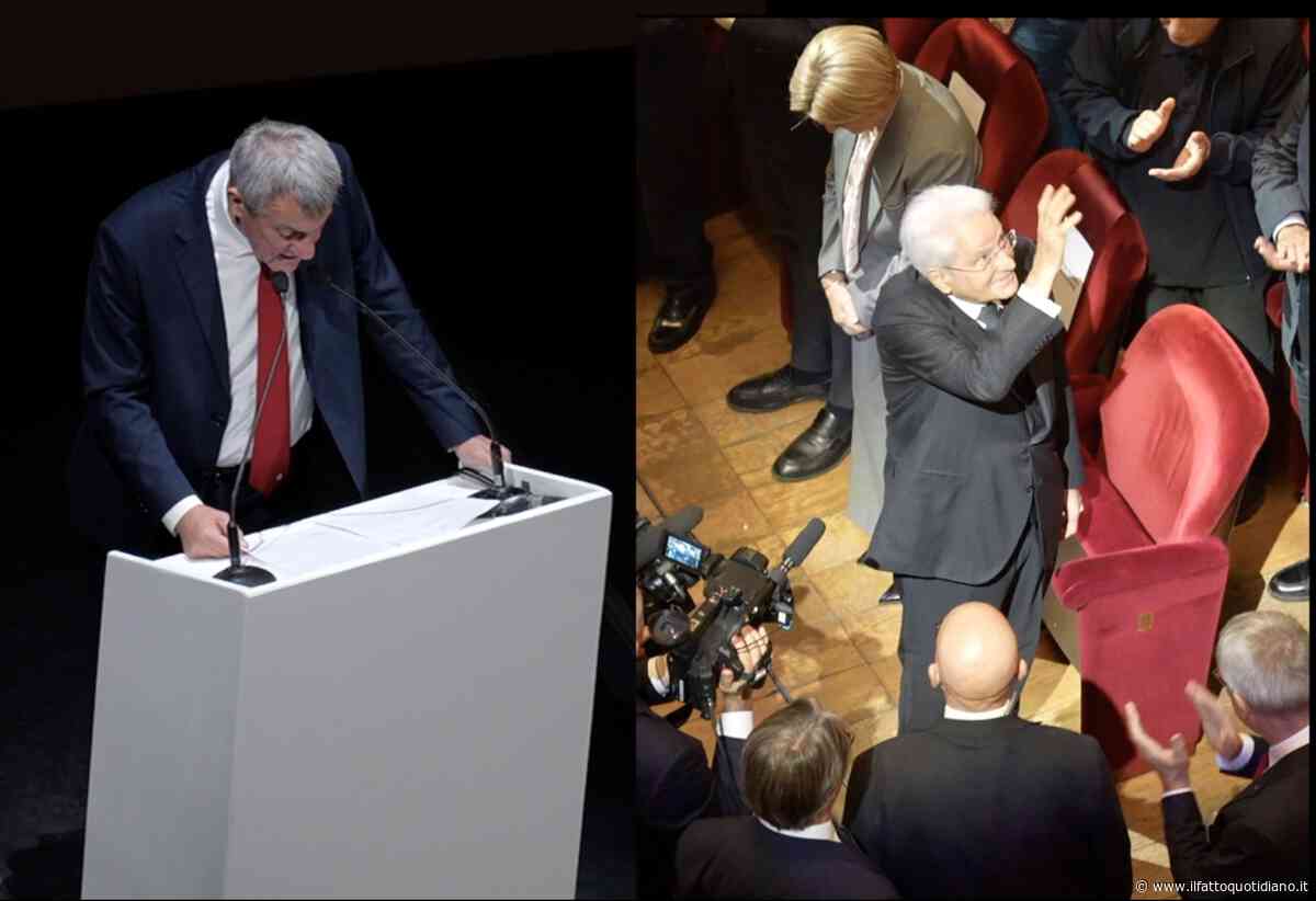 “Spese per le armi a discapito di sanità e istruzione, basta”: l’appello di Landini di fronte a Mattarella alla festa per i 120 anni della Cgil