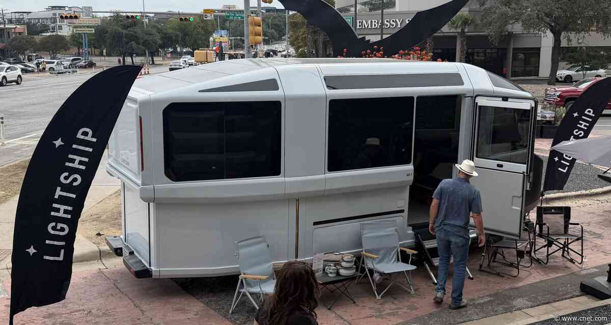 I Visited Lightship’s AE.1 EV Travel Trailer, and Now I Want to Take an Off-the-Grid Road Trip